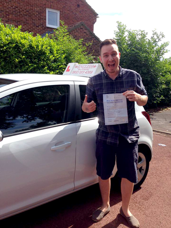 Driving Lessons Middlesbrough Instructor English School of Motoring